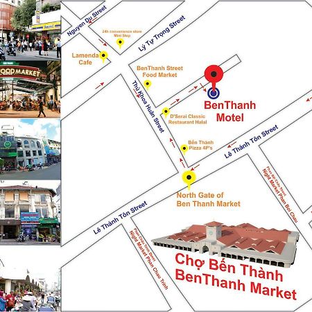 Ben Thanh Motel Хошимин Екстериор снимка